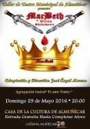 El Taller Municipal de Teatro rendirá homenaje a Shakespeare este domingo