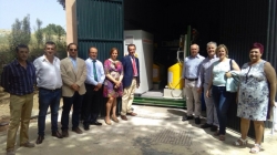 Visita a las obras de reducción de impacto ambiental de Guadix
