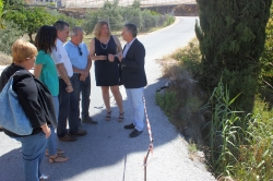 El Ayuntamiento pide a Diputación el arreglo de la carretera de Los Tablones