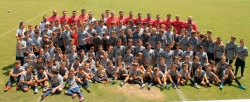 El concejal de Deportes resalta durante la visita de Lucas Alcaraz que el Campus Costa Tropical fortalece los valores de los más jóvenes