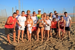 Javier Aznar y David Calero, en masculino, junto a Belén Calero y Arantxa Pareja, en femenino, vencedores del  ‘VI Open Ciudad de Motril’ de Tenis Pla