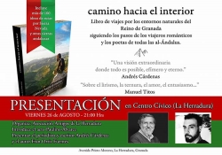 El acto, organizado por los Amigos de La Herradura, será presentado por el periodista Andrés Cárdenas