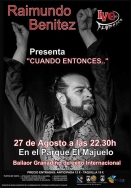 El bailaor granadino Raimundo Benítez cierra este sábado el IV Ciclo Flamenco "Ciudad de Almuñécar".