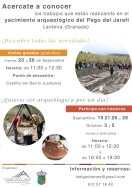 Abierto el plazo de inscripción al programa de actividades de la excavación arqueológica del Pago del Jarafí (Lanteira, Granada)