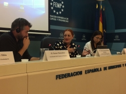 Mª Eugenia Rufino participa en la presentación de la “carta euro mediterránea para la igualdad entre hombres y mujeres”