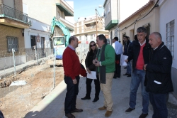 Las obras en la zona del Huerto del Capitán avanzan a buen ritmo