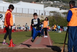 Cerca de 500 escolares se dieron cita en la primera jornada de los Juegos Escolares de Atletismo en pista