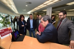 Diputación implanta en su sede un servicio para que las personas sordas puedan comunicarse sin intérprete