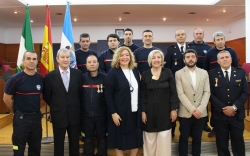 Motril reconoce el trabajo del Cuerpo de Bomberos en los actos organizados con motivo de la festividad de su patrón, San Juan de Dios