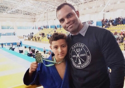El judoca sexitano Manuel González Rodríguez consigue el bronce en la Copa de Andalucía Sub 13 alevín.