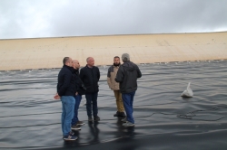 Mancomunidad invierte 300.000 euros en la mejora de la balsa de la Contraviesa.