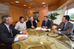 Diputación participa en la financiación de la candidatura de Escúzar al acelerador de partículas