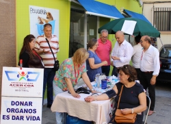 ACERCOA conciencia e informa sobre la necesidad de cuidar la salud y regalar vida en el Día Nacional del Donante de Órganos y Tejidos