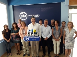 Carlos Rojas se presenta a la reelección de presidente local del Partido Popular
