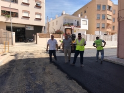 Finaliza la tercera fase de las obras que Mancomunidad ejecuta en el barrio sexitano de La Paloma.
