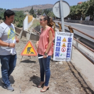El asfaltado de la Ronda de Poniente obliga a cortar totalmente la carretera hasta el próximo 30 de septiembre