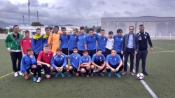 EL EQUIPO CADETE DEL CD ATLÉTICO SALOBREÑA RECIBE EL BRAZALETE VERDE AL COMPORTAMIENTO DEPORTIVO