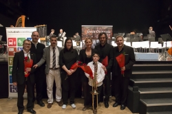 Tres músicos con discapacidad llegados desde distintos puntos de Andalucía hacen realidad el primer concierto inclusivo por Santa Cecilia