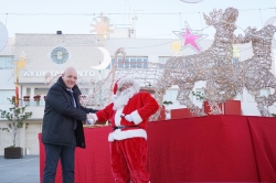 Papá Noel ha llegado a Armilla esta mañana