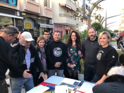 Ciudadanos Motril muestra su apoyo a Jusapol para la equiparación salarial