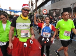 EL C. ATLETISMO ALMUÑÉCAR EN LA XXX CARRERA SAN SILVESTRE DEL EJIDO.