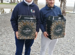 La dupleta hueteña Carlos Mata y Antonio Espínola ganó el I Torneo Solidario a beneficio de Cáritas de Almuñécar