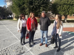 El PP visita la Fabriquilla y pide a Almón que continúe los trabajos de mejoras iniciados por los populares