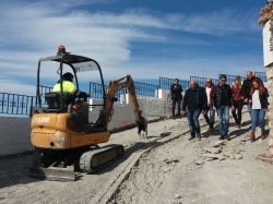 La Mancomunidad acomete una importante actuación de mejora en el Centro Histórico de Salobreña.