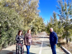 El PP denuncia el lamentable estado de los viales junto a la ZAL del Puerto en Varadero, “obra estrella” del gobierno de Almón