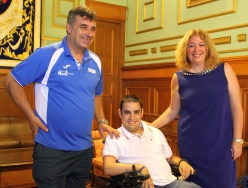 El jugador de Boccia motrileño Fernando Antúnez, convocado para el Campeonato de Europa