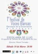 La Escolanía y la Orquesta de Cámara de Lluc (Mallorca) se presentan este sábado en Almuñécar