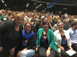 Susana Feixas felicita a la Asociación Cultural Pasaboga Teatro de Motril por el 'Premio por la Igualdad de Género 2018'