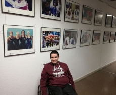 El jugador motrileño de Boccia Fernando Antúnez participa el fin de semana en Campeonato Europeo Regional que se celebra en Pinto
