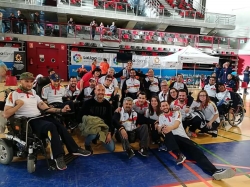 El jugador motrileño de Boccia Fernando Antúnez hace un gran papel en el Campeonato Europeo Regional de Pinto, donde ha sido noveno en BC2
