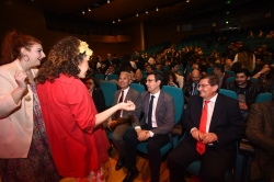 Entrena asiste a la entrega de los Premios Lorca del Teatro Andaluz