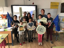 Diputación celebra el Día de Europa con actividades para 200 escolares de Primaria