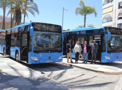 Almuñécar cuenta con dos nuevos y modernos autobuses urbanos en su flota