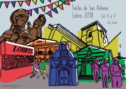 LOBRES CELEBRA SUS FIESTAS EN HONOR A SAN ANTONIO