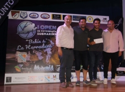 Rafael Fernández Caballero y Óscar Luna Romero ganan el I Open de Fotografía Submarina “Bahía de La Herradura”