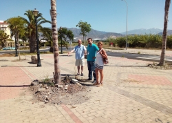 Ciudadanos Salobreña critica la falta de mantenimiento del vial de la playa pese a las continuas inversiones del Ayuntamiento