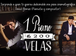 El pianista David Gómez ofrece este miércoles en Almuñécar el concierto 1 piano y 200 velas