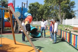 YA ESTÁ ABIERTA  LA ZONA INFANTIL DEL  PARQUE DE LA FUENTE I DE LA VILLA