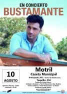 Venta de entradas para el concierto de David Bustamante el 10 de Agosto en la Caseta Municipal de Motril (Granada)