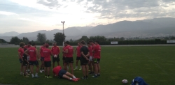 La Selección nacional de Rugby 7 se entrena en la Ciudad Deportiva de Diputación