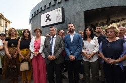 Minuto de silencio por el brutal asesinato machista de Maracena