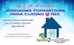 Un centenar de personas participan en las V Jornadas Formativas para Cuidadores de Ayudan2
