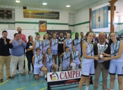 Málaga campeona de Andalucía de Selecciones Provinciales de Baloncesto Infantil Femenino al vencer a Huelva (84-45)