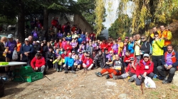 Más de 150 senderistas recorren los senderos de cuatro municipios en la X Marcha Popular de la Alpujarra