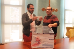 CELEBRADO EL SORTEO DE LA CESTA DE NAVIDAD DE LA CAMPAÑA DE PROMOCIÓN DEL COMERCIO LOCAL