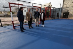 Diputación invierte más de 100.000 euros en la reforma del Polideportivo Carlos III de Santa Fe